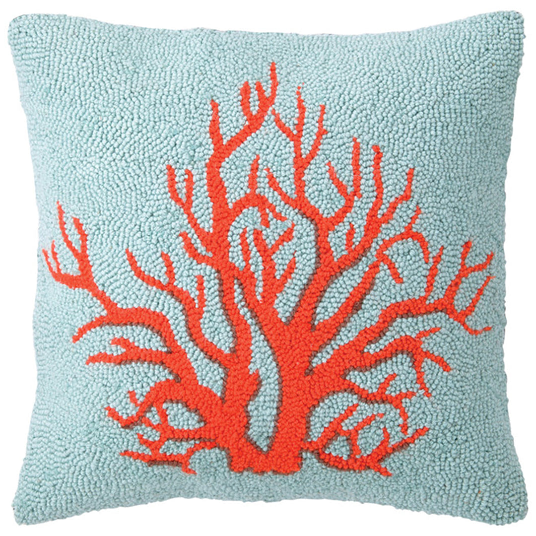 Coral Hook Pillow