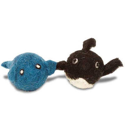 Wool Cat Toy -2-pack